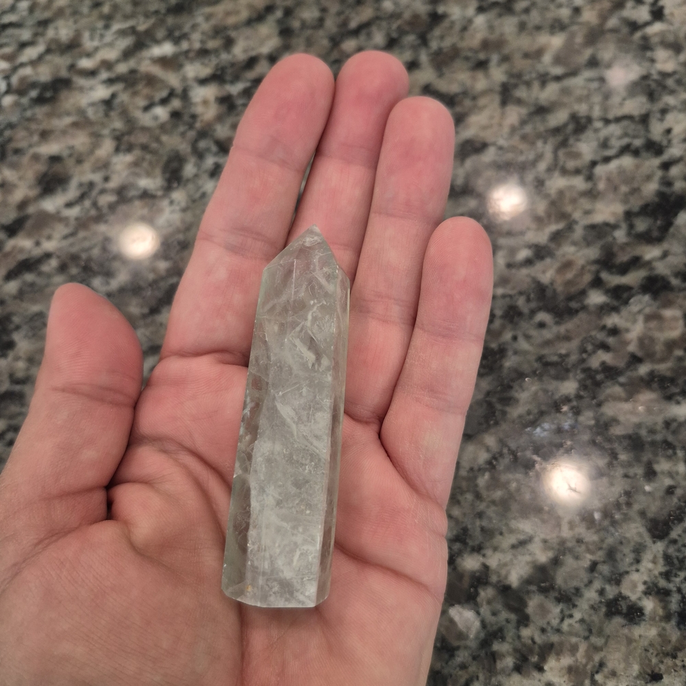 Natural Fluorite Crystal Point Obelisk Tower #L - Picture 11 of 11